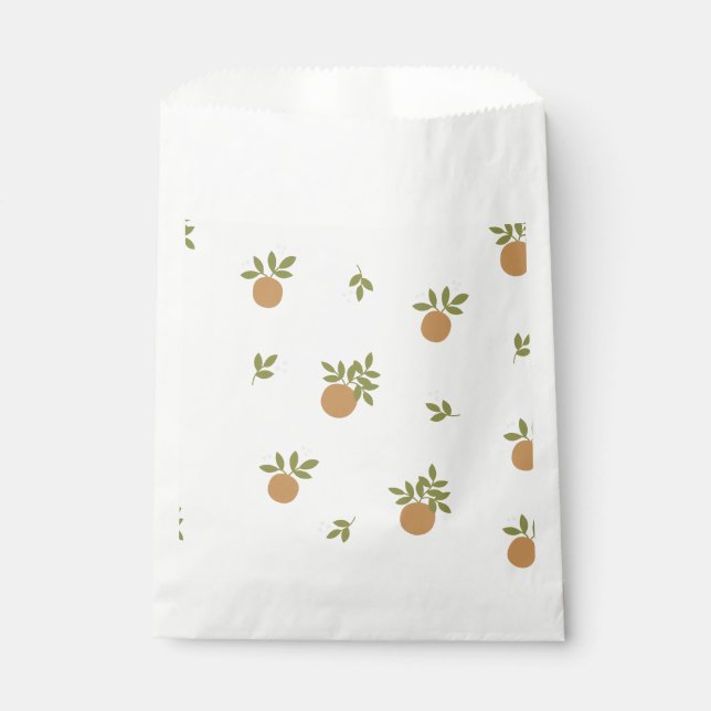 Kleine Süsse Orange Fevor Bags Geschenktütchen (Vorderseite)