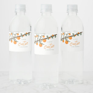 Kleine Süsse Orange Gender Neutral Baby Dusche