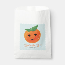 Kleine Süsse Orangen neutrale Gefälligkeitsflaggen Geschenktütchen