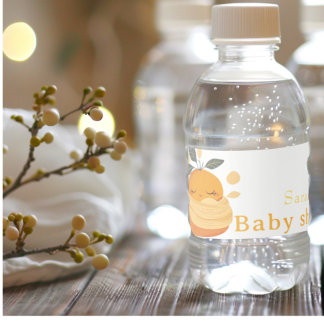 Kleine Süsse Orangenbraun Babydusche
