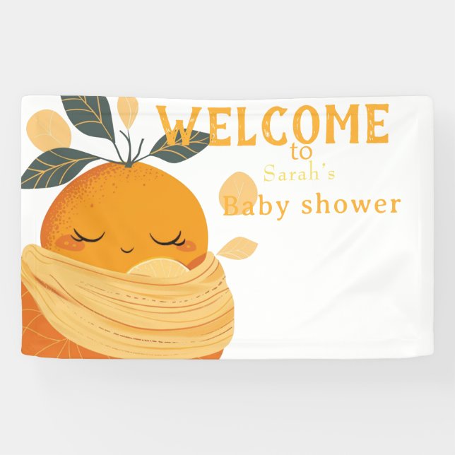 Kleine Süsse-Orangendusche Banner (Horizontal)