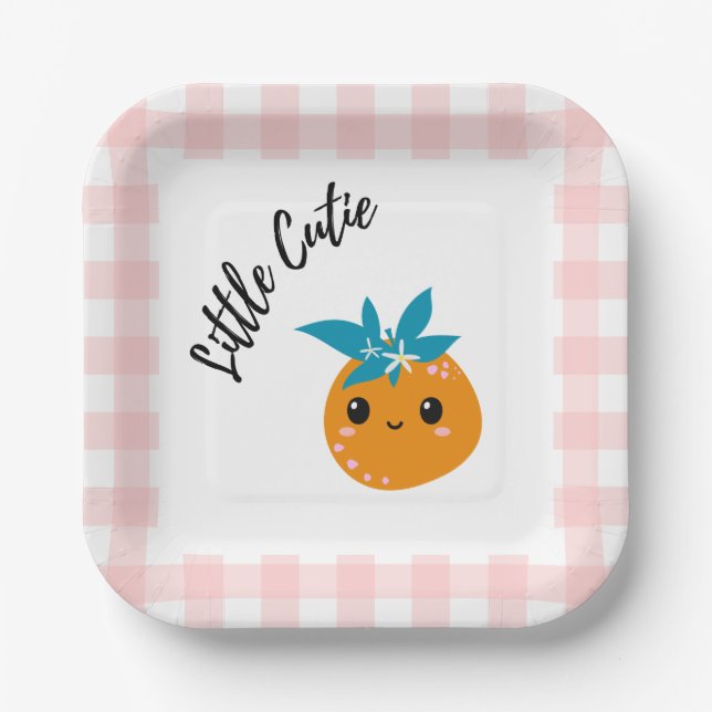 Kleine Süsse Party Teller (Vorderseite)