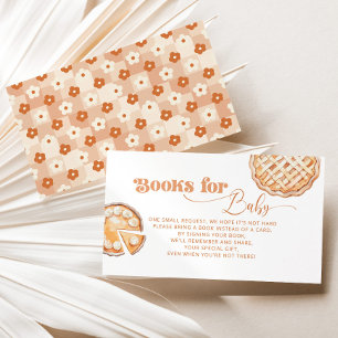 Kleine Süsse Pie Floral Books für Babytickets Begleitkarte