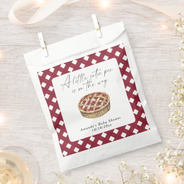 Kleine Süsse-Pieb-Dusche Geschenktütchen (Ausgeschnitten)