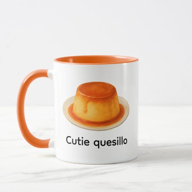 Kleine Süsse quesillo Herbstleaves Kinderdusche Tasse (Links)