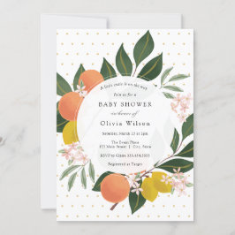 Kleine Süsse über die Way Baby Shower Einladung