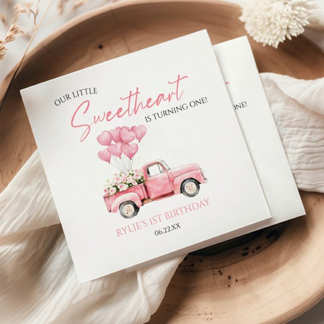 Kleine Süße Valentinstag Geburtstagsfeier Serviette (Von Creator hochgeladen)