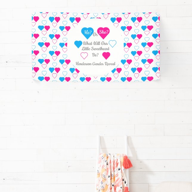 Kleine, süße Valentinstag Genderdarstellung Banner (InSitu)