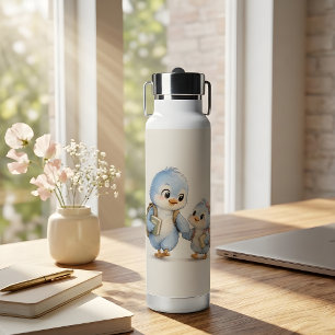 Kleine süße Vogelbruder-Edelstahl-Wasserflasche Trinkflasche