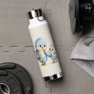 Kleine süße Vogelbruder-Edelstahl-Wasserflasche Trinkflasche