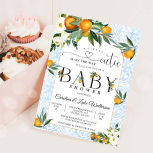 Kleine Süße Zitrone Baby Shower Einladung