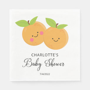Kleine Süssen Twins Baby Dusche Napkins Serviette