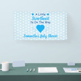 Kleine Sweetheart Baby Dusche Banner