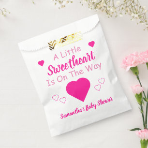 Kleine Sweetheart Baby Dusche Geschenktütchen