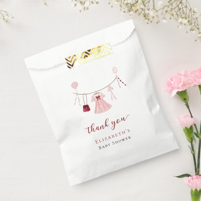 Kleine Sweetheart Baby Dusche Valentine Custom Geschenktütchen (Versiegelt)