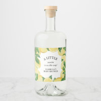 Kleine Sweetie Lemon Baby Dusche