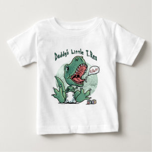 Kleine T. Rex des Vatis durch Mudge Studios Baby T-shirt