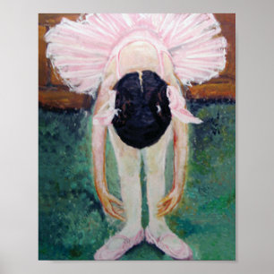 Kleine Tänzerin Ballerina Impressionistische Maler Poster