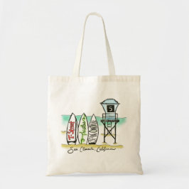 Kleine Taschen-Tasche Brandungs-San Clemente Tragetasche