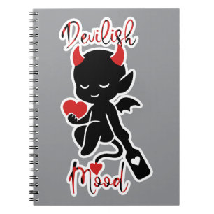 Kleine Teufel Baddie Love Paddle "Teuflische Stimm Notizblock
