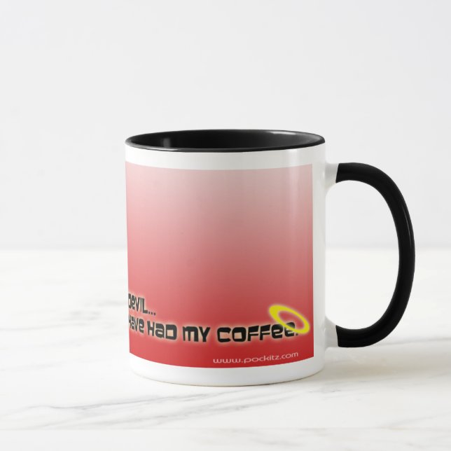 Kleine Teufel-Kaffee-Tasse Tasse (Rechts)