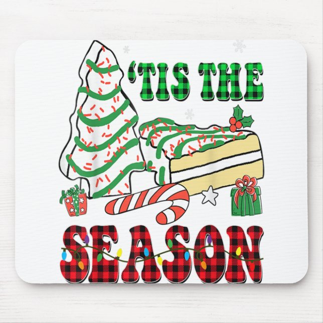 Kleine Tis' Die Weihnachtsbaumkuchen Debbie Mousepad (Vorne)