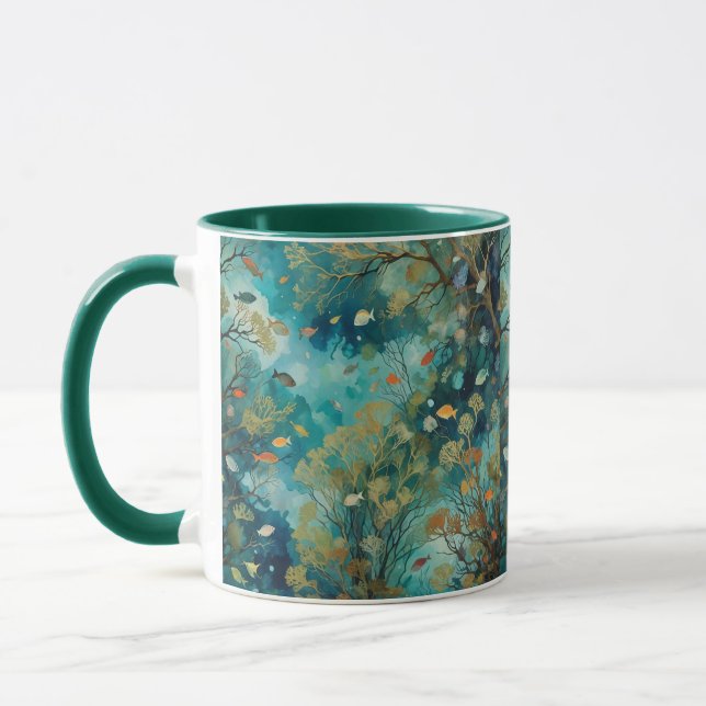 Kleine tropische Fische Tasse (Links)