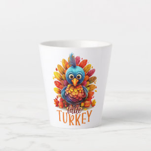 Kleine Türkei - Niedlicher Cartoon-Stil Milchtasse
