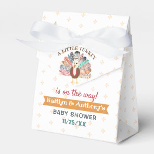 Kleine Türkei unterwegs! Erntedank Babydusche Geschenkschachtel