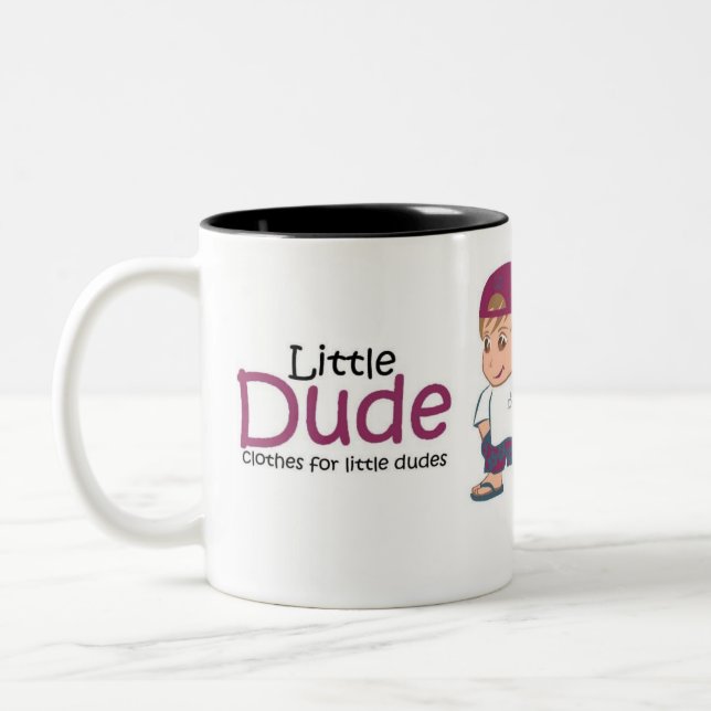 Kleine Typ-Tasse Zweifarbige Tasse (Links)