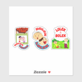 KLEINE UND LOLEK AUFKLEBER