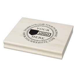 Kleine Unternehmen - Benutzerdefinierte Holzstempe Gummistempel