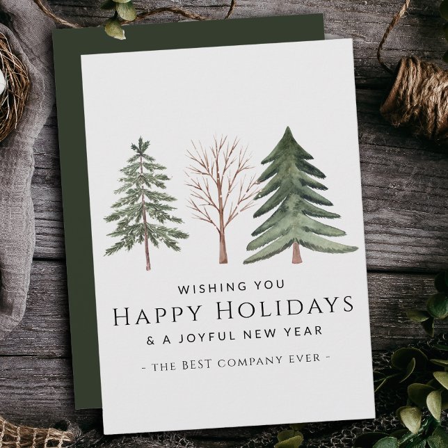 Kleine Unternehmen Berufliche Personalisierte Weih Feiertagskarte (Von Creator hochgeladen)