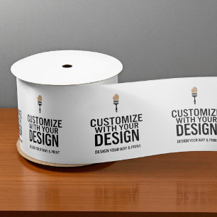 Kleine Unternehmen Individuelle Personalisierte Fi Satinband