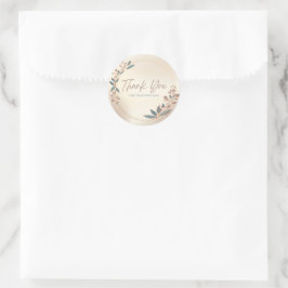 Kleine Unternehmen Vielen Dank, Sticker - Blumen
