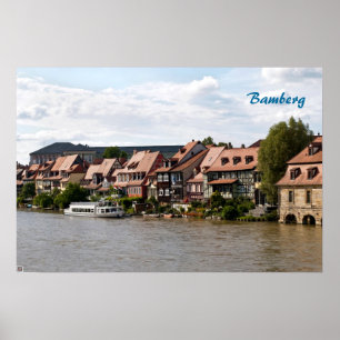 Kleine Venedig in Bamberg Poster