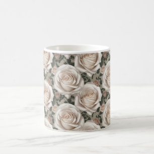 Kleine Vintage Rosen Kaffeetasse