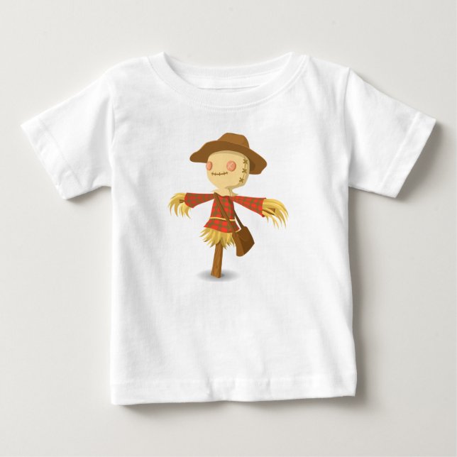Kleine Vogelscheuche Baby T-shirt (Vorderseite)