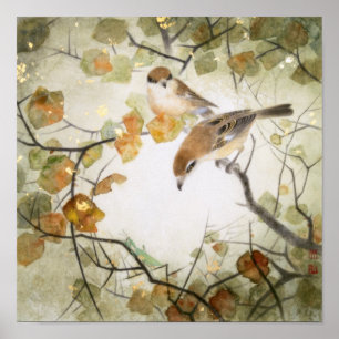 Kleine, von Kriechern beflügelte Kreatur Poster