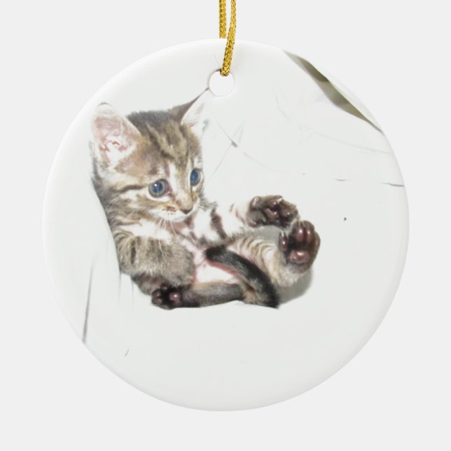 Kleine Waisenannie Keramik Ornament (Vorne)