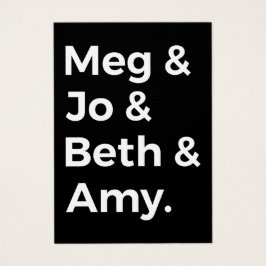 Kleine weibliche Zeichen I