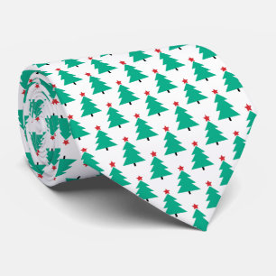 Kleine Weihnachtsbaumen-Krawatte Krawatte