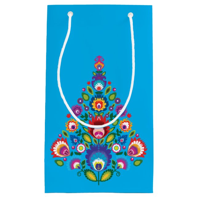 Kleine Weihnachtsgeschenktasche mit individueller  Kleine Geschenktüte (Vorderseite)