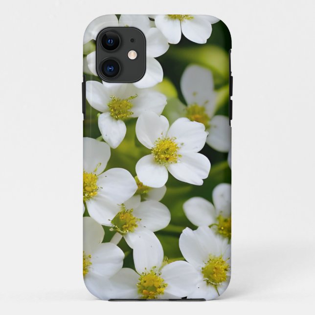 Kleine, weiße Blume Case-Mate iPhone Hülle (Rückseite)