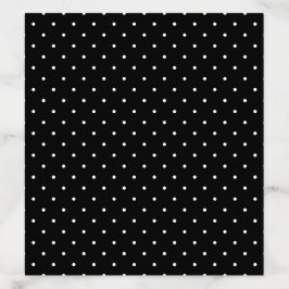 Kleine weiße Punkte auf schwarz