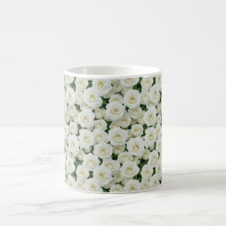 Kleine Weiße Rosen Kaffeetasse