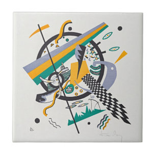 Kleine Welten IV von Wassily Kandinsky - Abstrakt Fliese