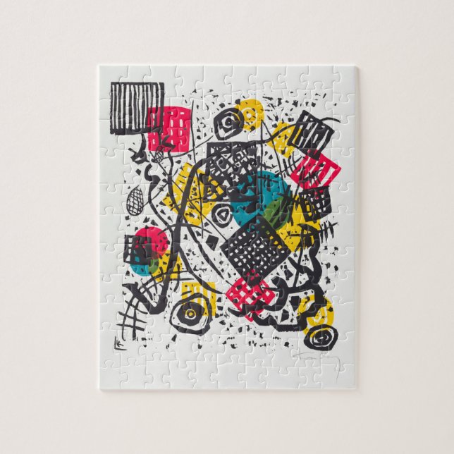 Kleine Welten V (Small Worlds V) Wassily Kandinsky (Vertikal)