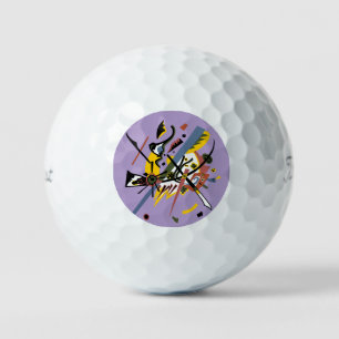 Kleine Welten, Wassily Kandinsky in digitalen Farb Golfball