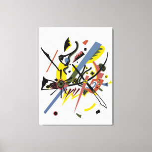Kleine Welten, Wassily Kandinsky in digitalen Farb Leinwanddruck
